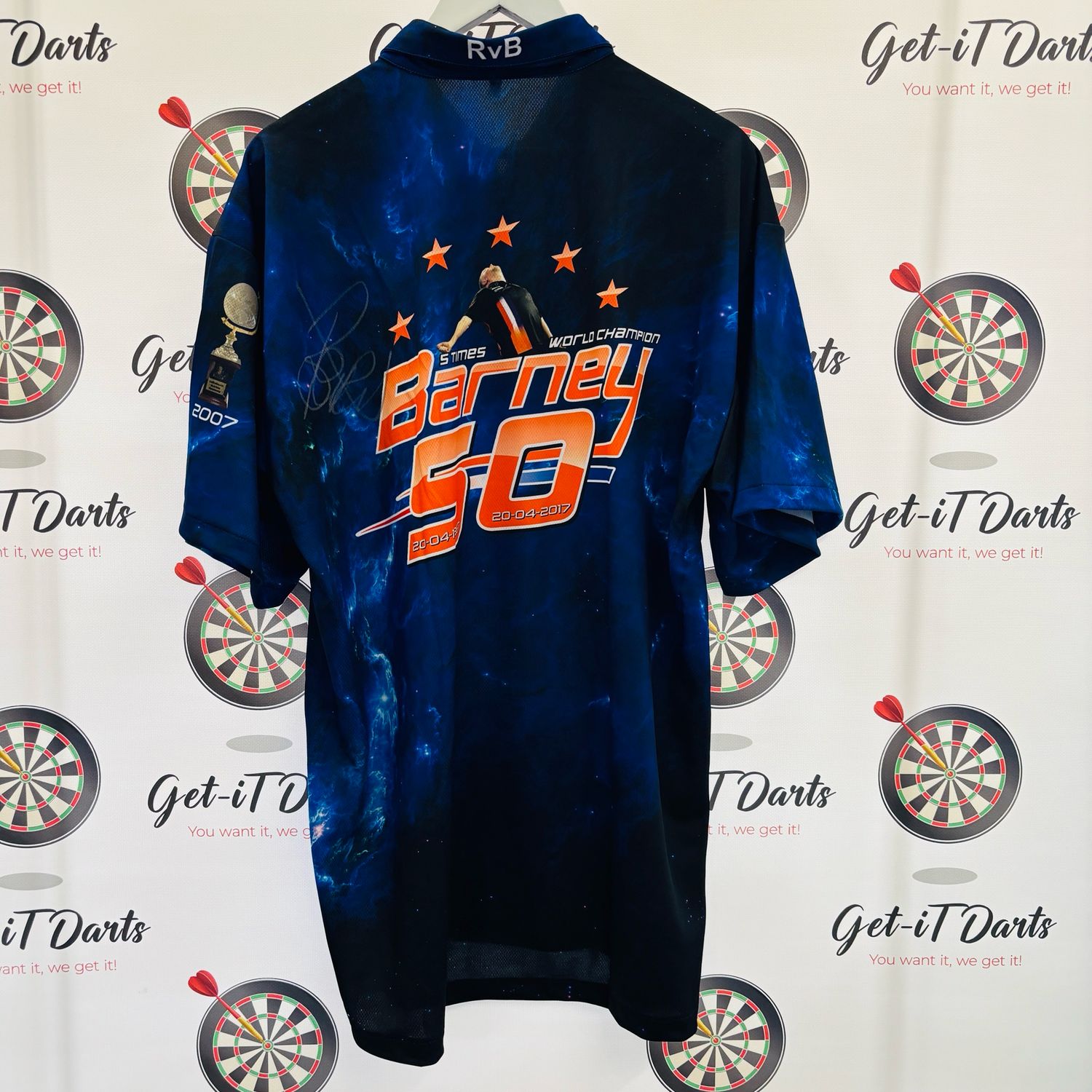 Raymond van Barneveld, replica shirt