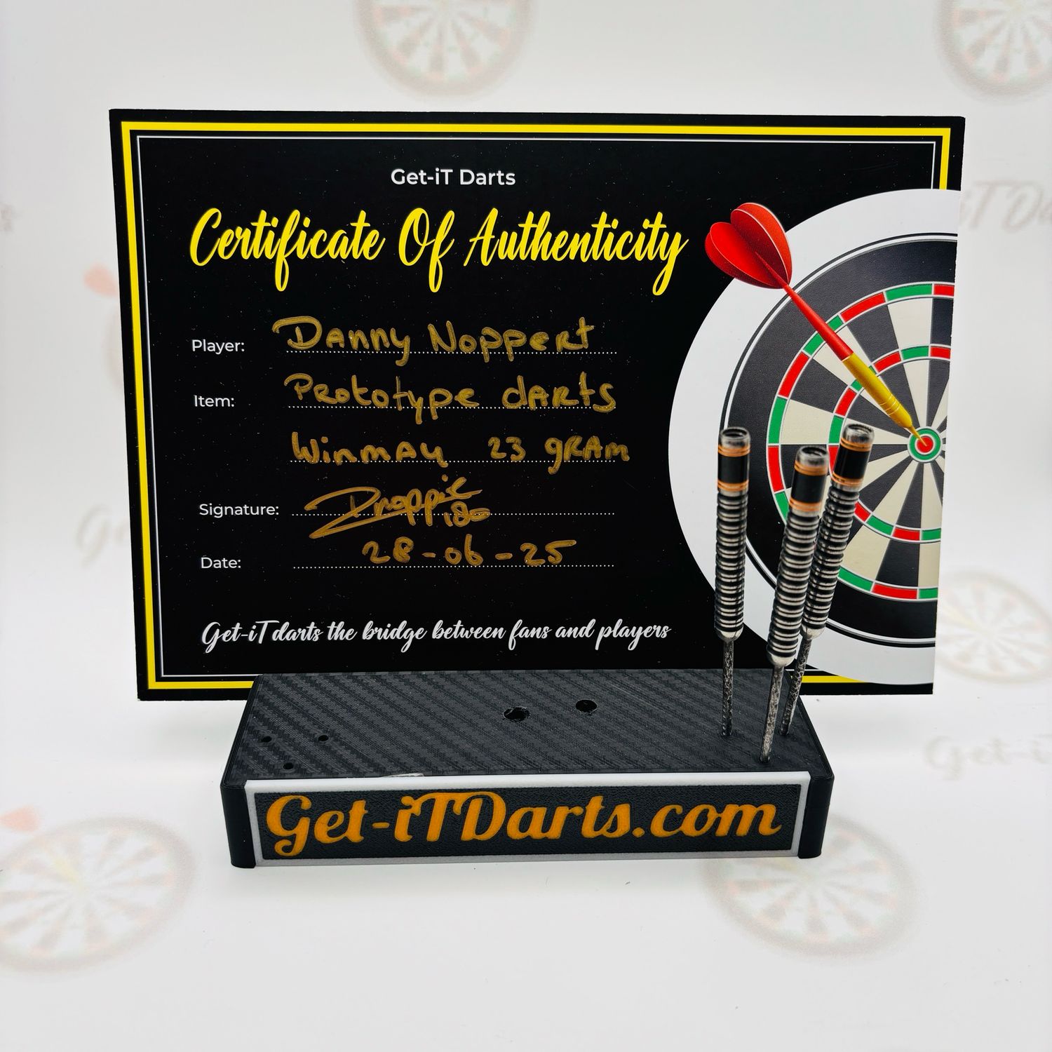 Danny Noppert, prototype darts