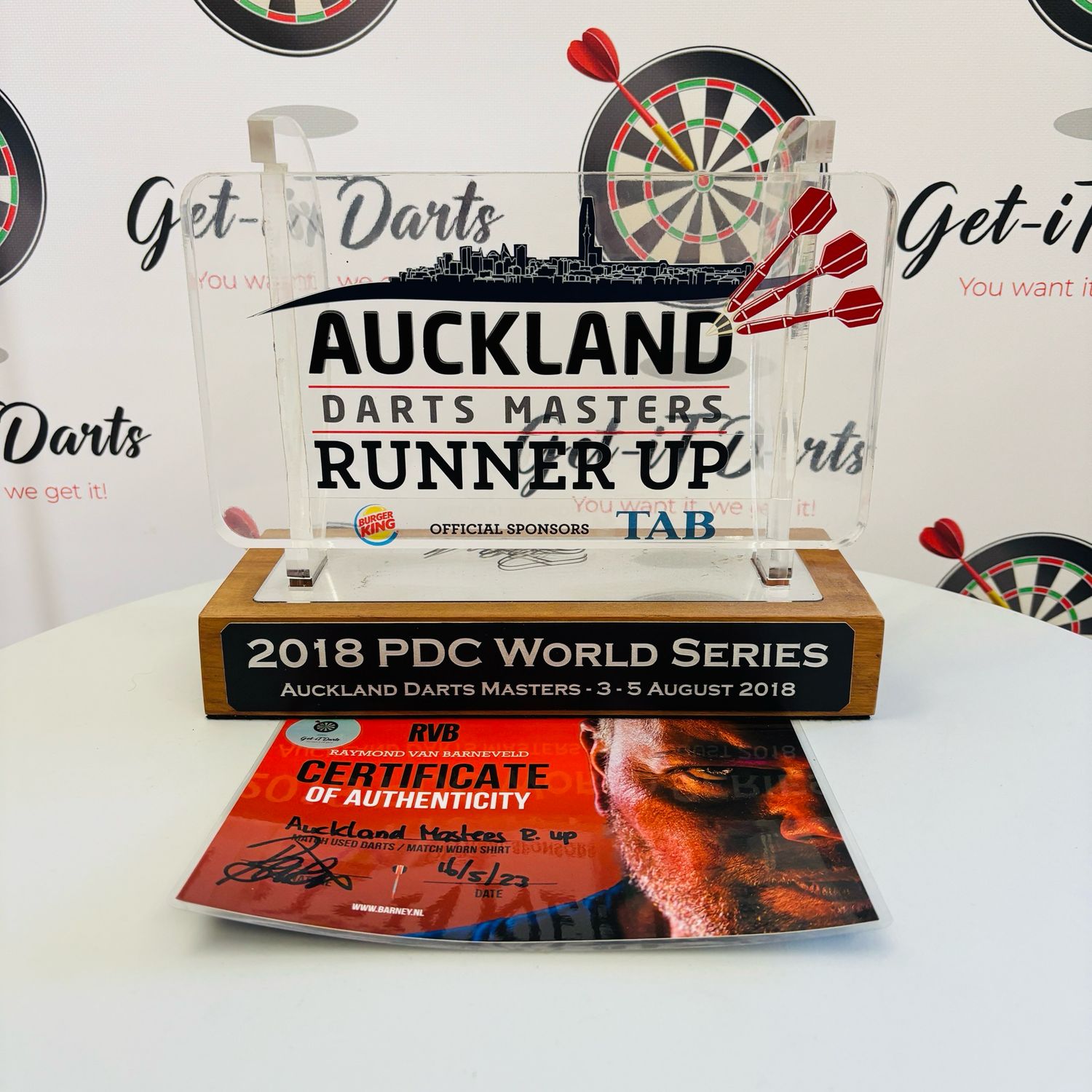 Raymond van Barneveld, Runner up, Auckland darts Masters 2018
