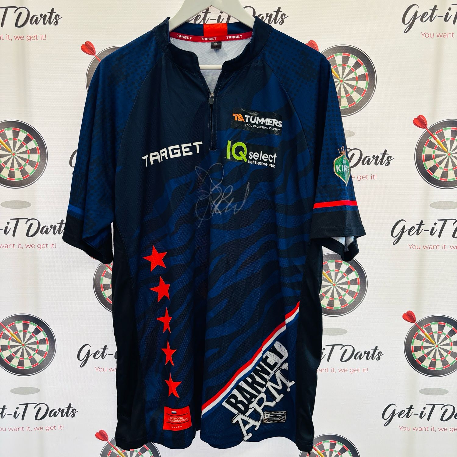 Raymond van Barneveld, match Worn Shirt