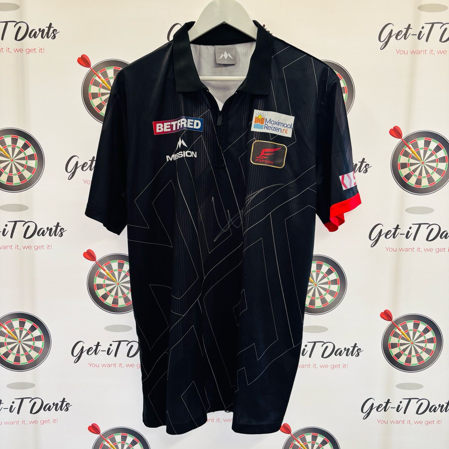 Wessel Nijman, match Worn shirt