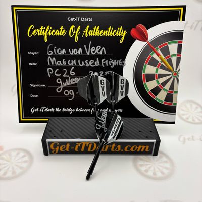 Gian van Veen, match used setup, pc 26