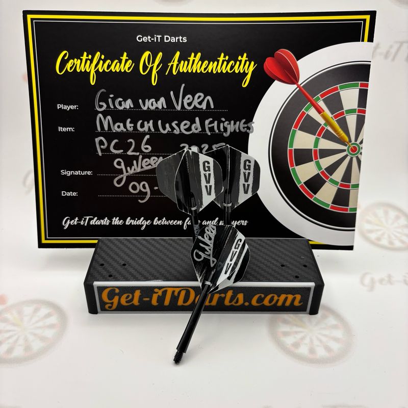 Gian van Veen, match used setup, pc 26