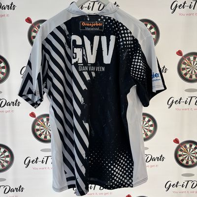 Gian van Veen Match Worn Shirt WGP vs Luke Littler (see details)