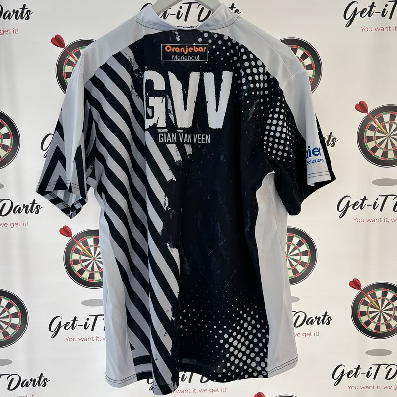 Gian van Veen Match Worn Shirt WGP vs Luke Littler (see details) Gian van Veen Match Worn Shirt WGP vs Luke Littler (see details)
