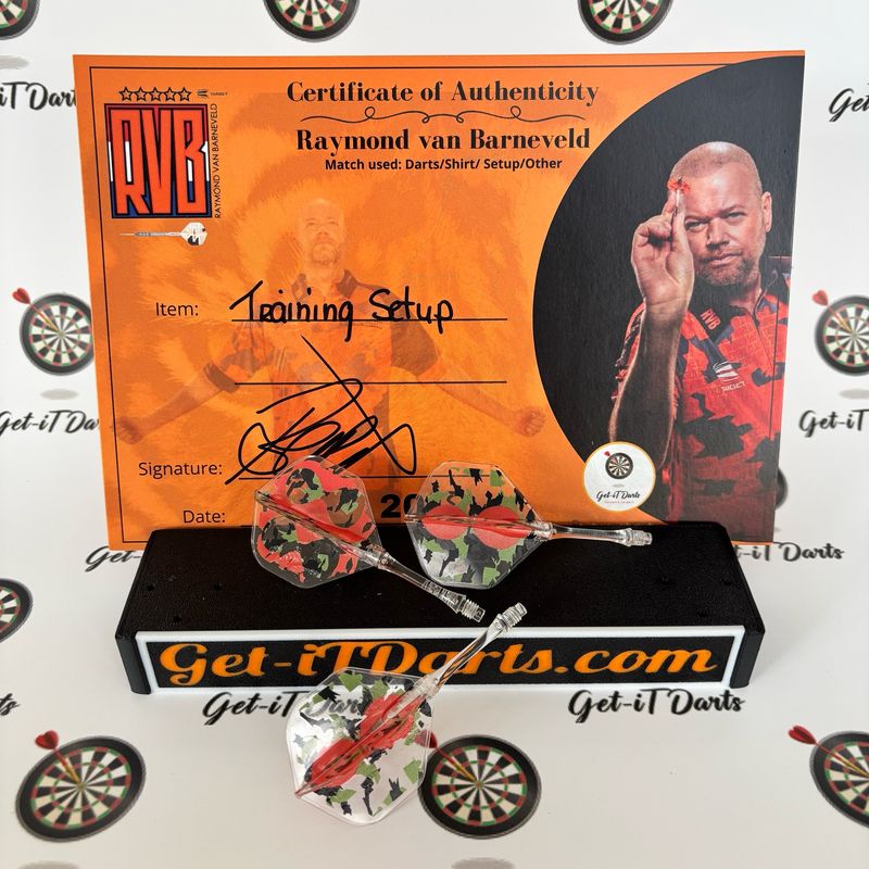 Raymond Van Barneveld training setup