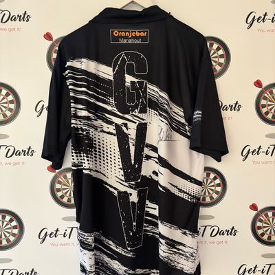 Gian van Veen, match used shirt, GSOD, vs Lisa Ashton 