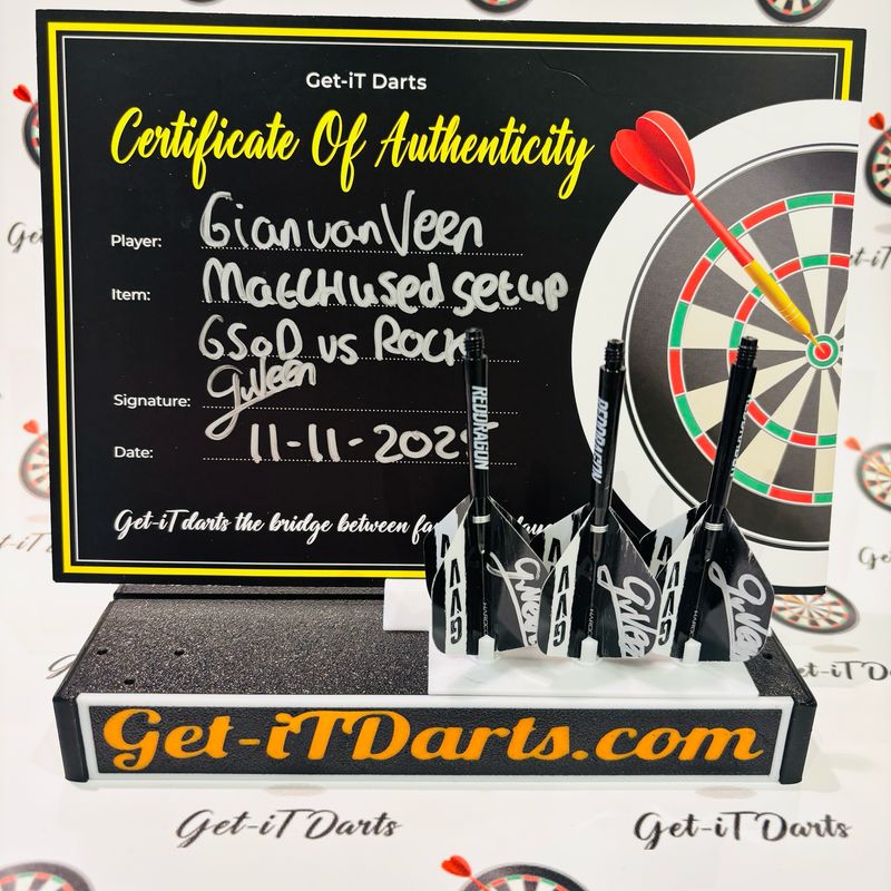 Gian van Veen, match used setup, GSOD, vs Josh Rock