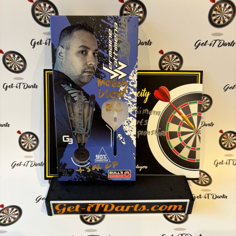 Jermaine Wattimena match used darts European Championships 