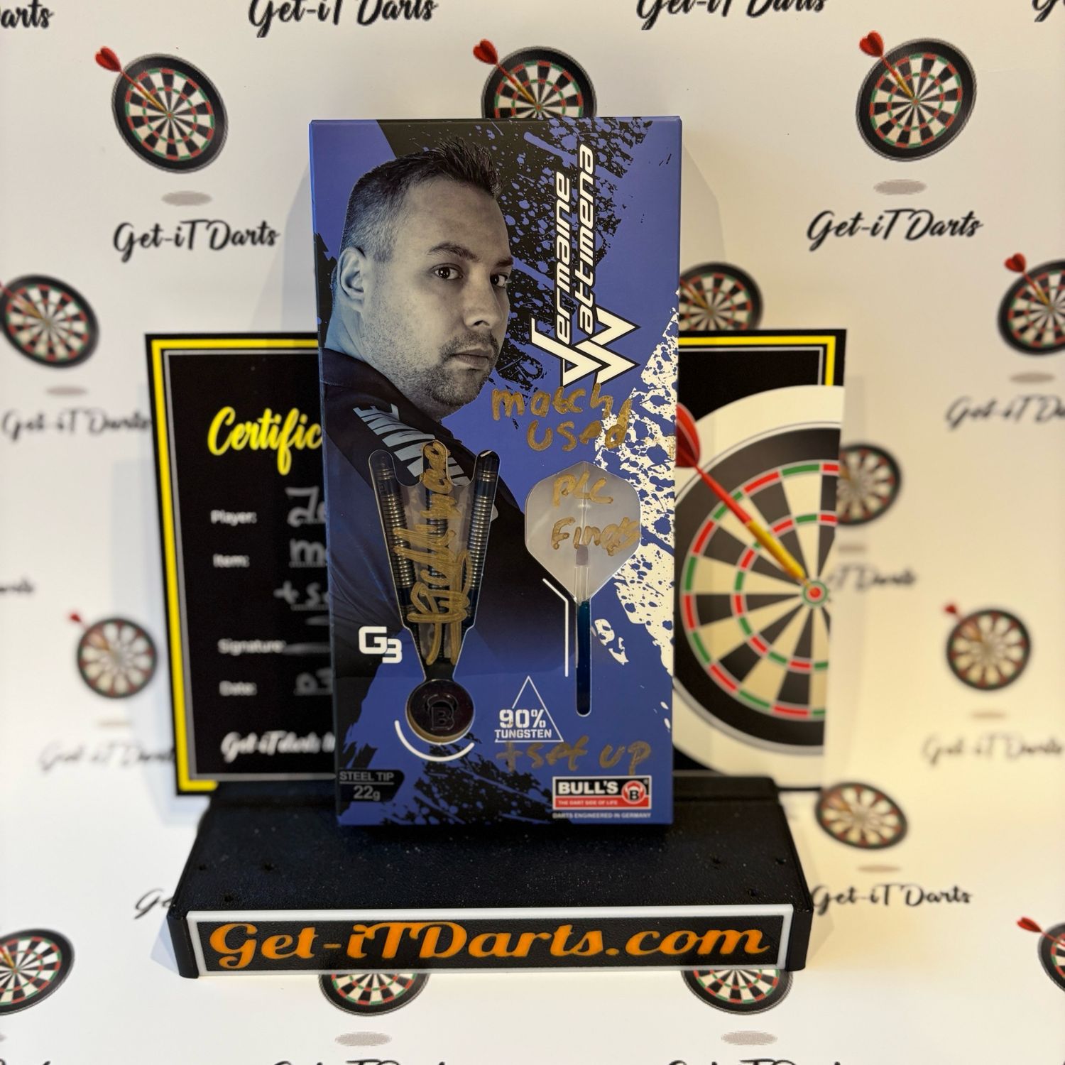 Jermaine Wattimena match used darts players Championships Finals 2025