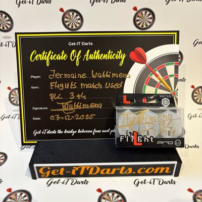 Jermaine Wattimena match used flights pc 3&4