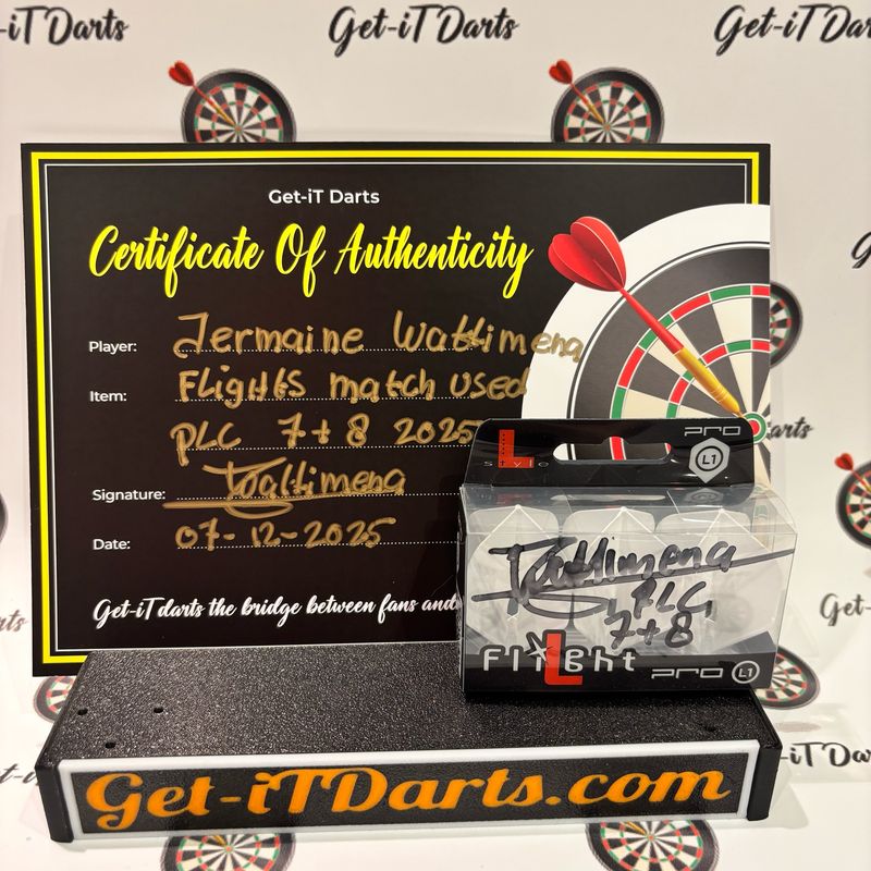 Jermaine Wattimena match used flights pc 7&8