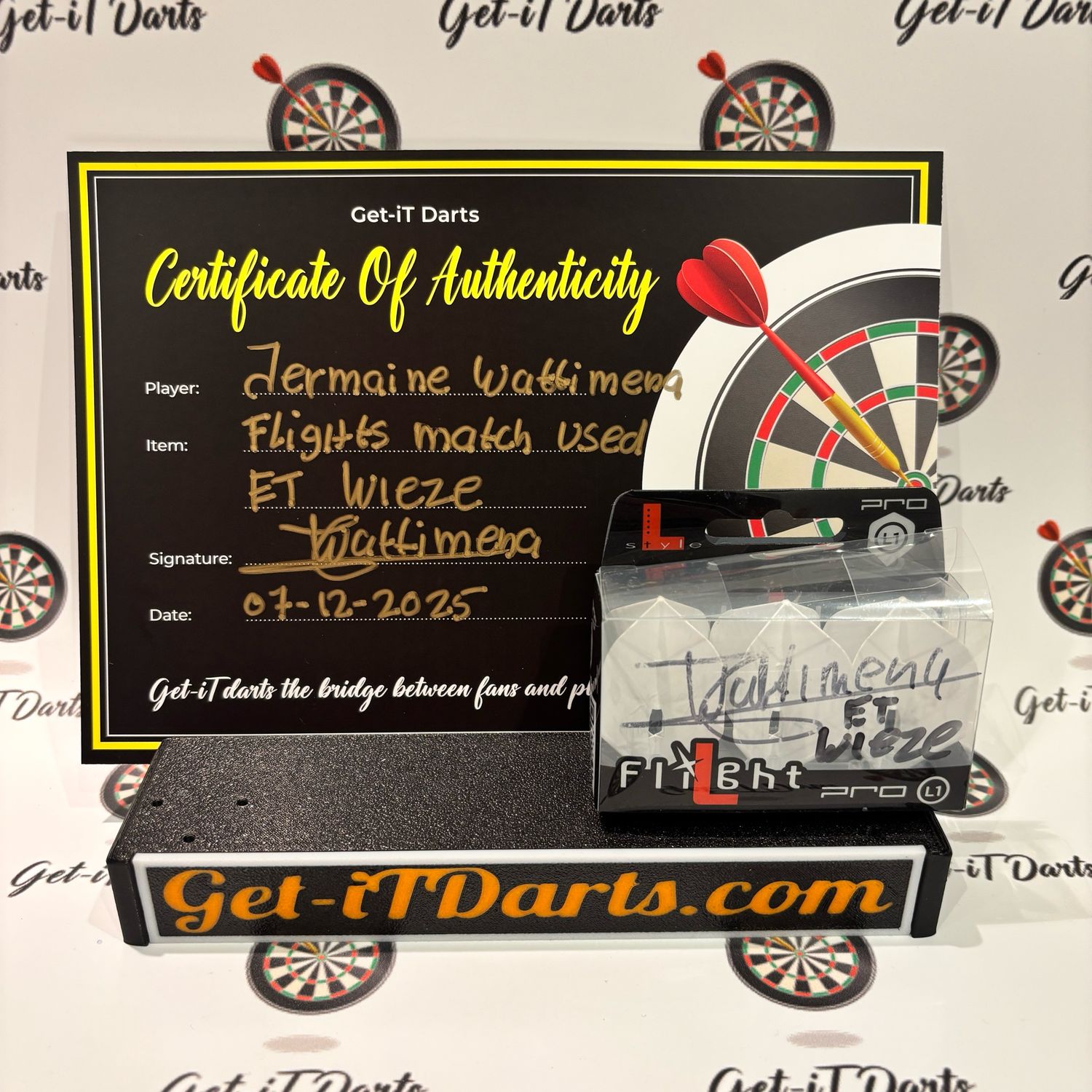 Jermaine Wattimena match used flights ET Wieze