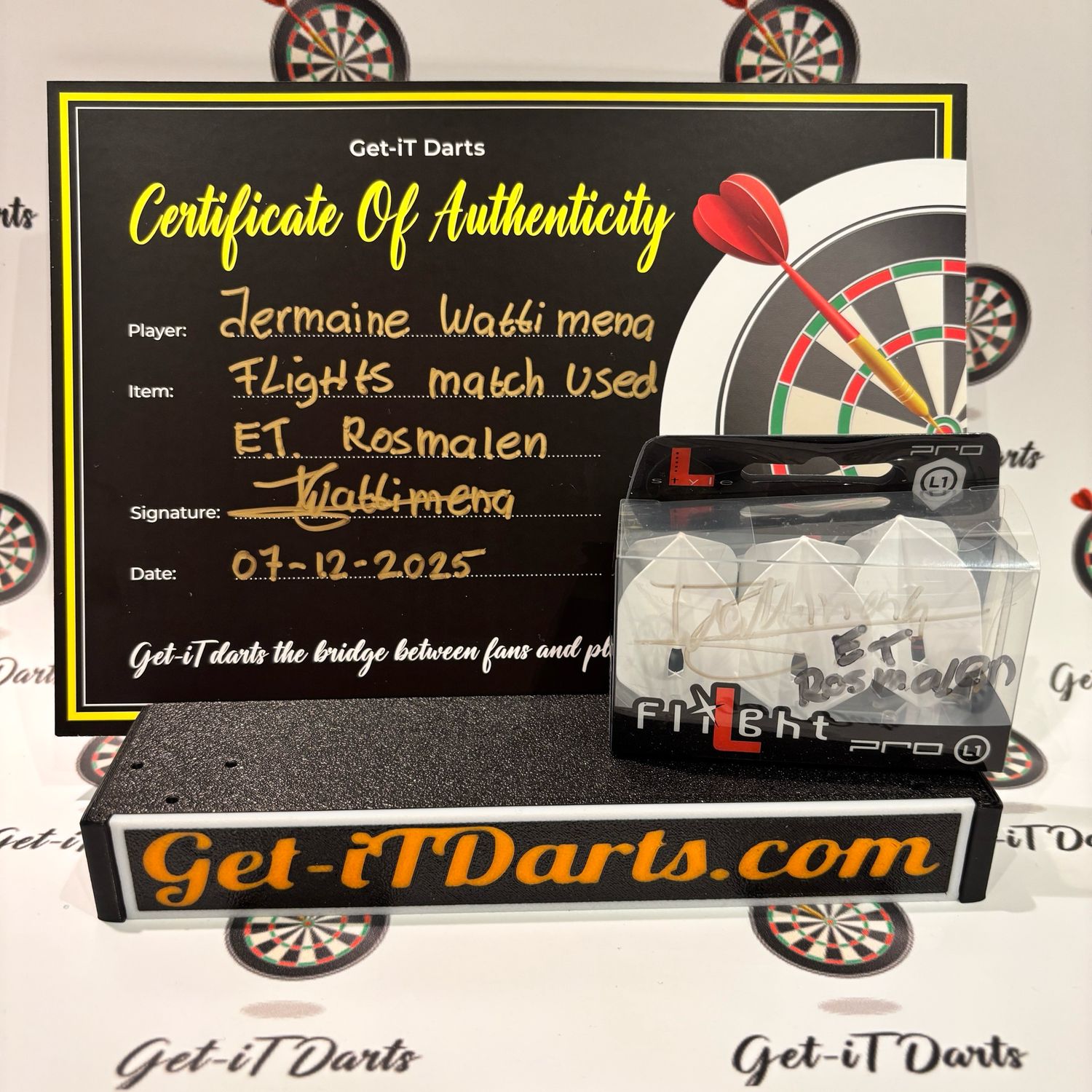 Jermaine Wattimena match used flights ET Rosmalen Jermaine Wattimena match used flights ET Rosmalen