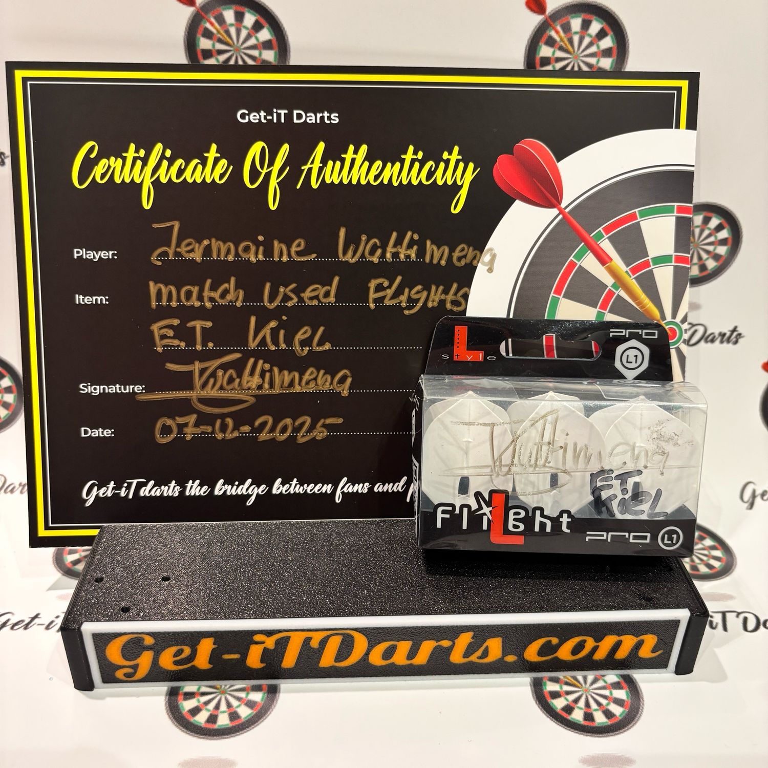 Jermaine Wattimena match used flights ET Kiel