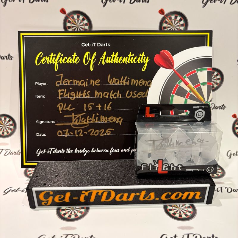 Jermaine Wattimena match used flights pc 15&16