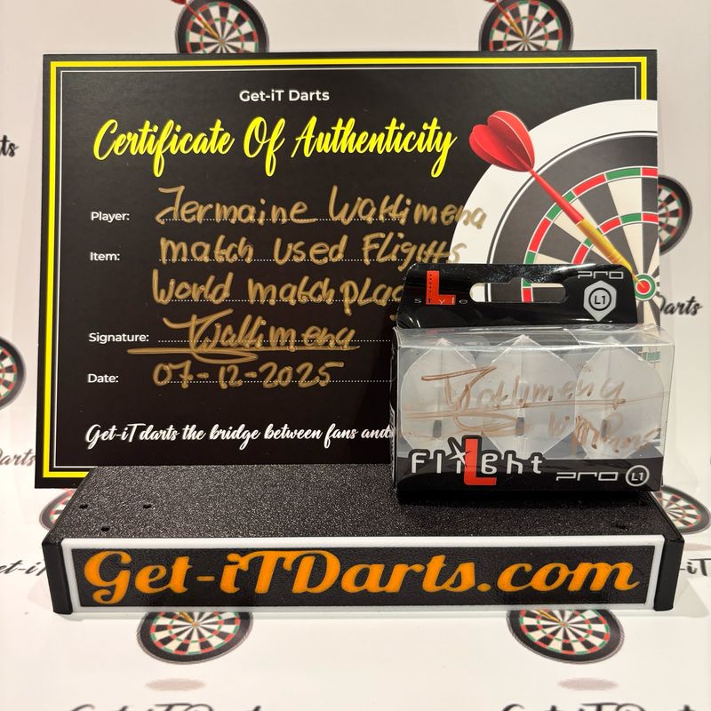 Jermaine Wattimena match used flights World Matchplay 2025