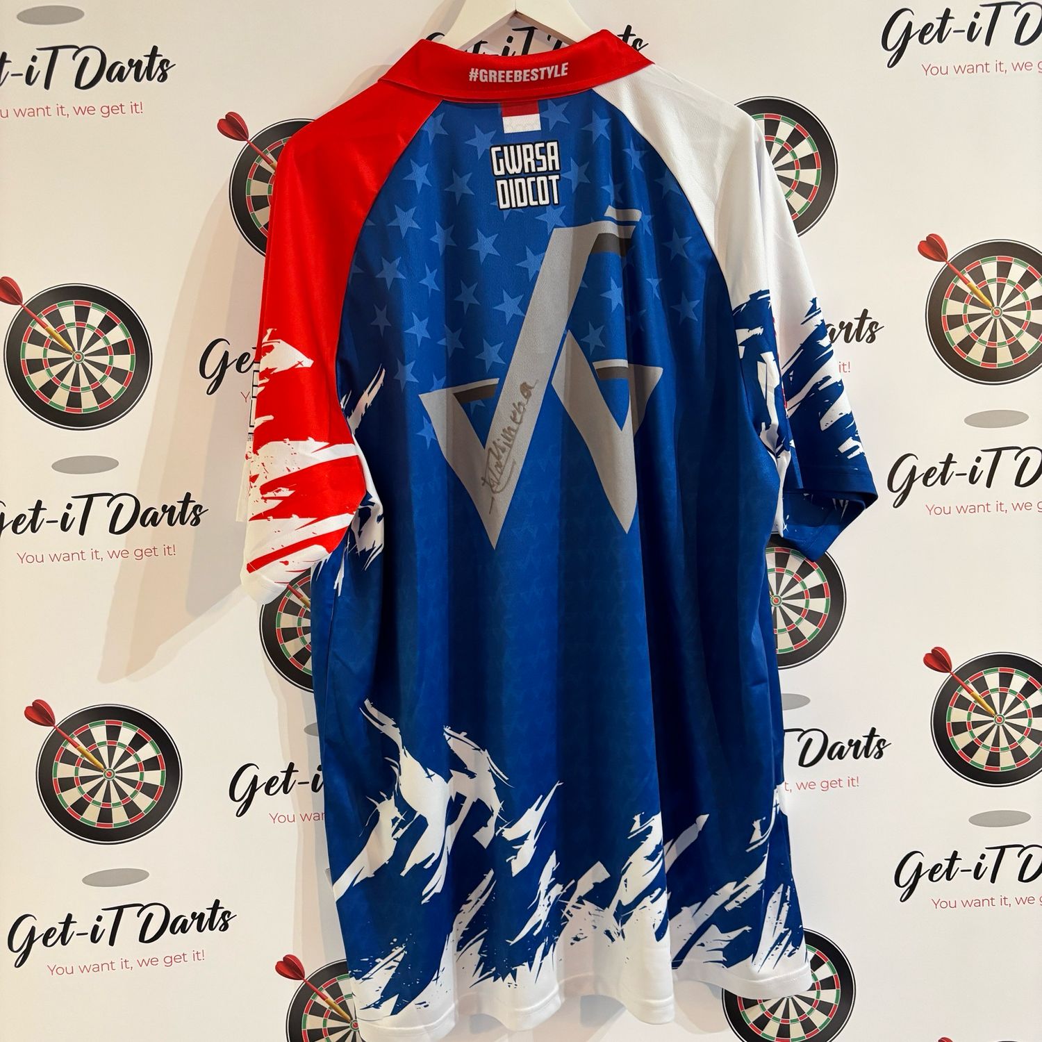 Jermaine Wattimena match used shirt, DPFL Live Event USA Jermaine Wattimena match used shirt, DPFL Live Event USA