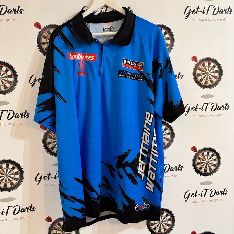 Jermaine Wattimena match used shirt, PLC Finals 2025 vs James Wade