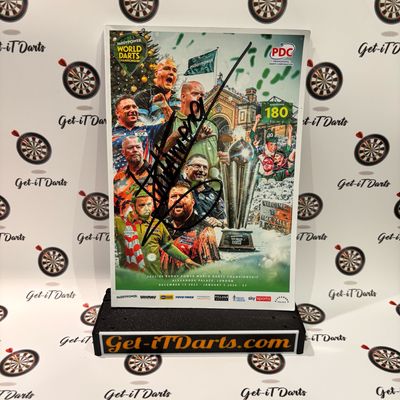 Program Magazine Signed by Jermaine Wattimena