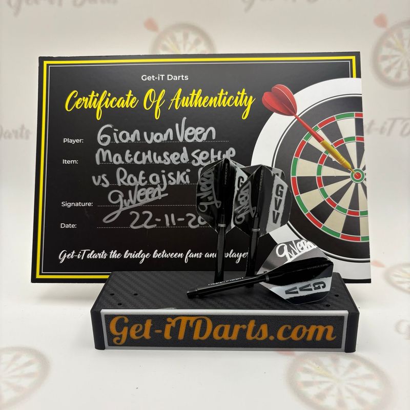 Gian van Veen Match Used Setup vs Ratajski