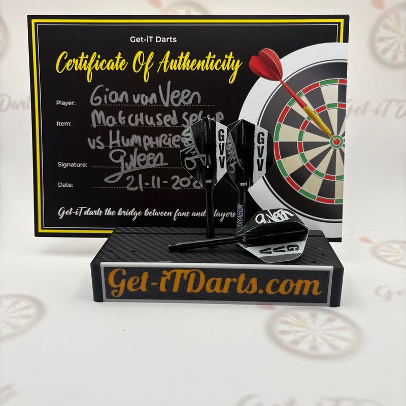 Gian van Veen Match Used Setup vs Humpfries pcf 2025