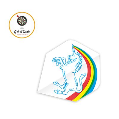 Flights Set Of 3 Unicorn White Horse