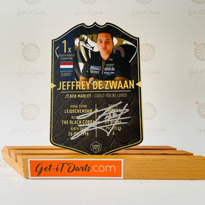 Ultimate Darts Card Jeffrey De Zwaan