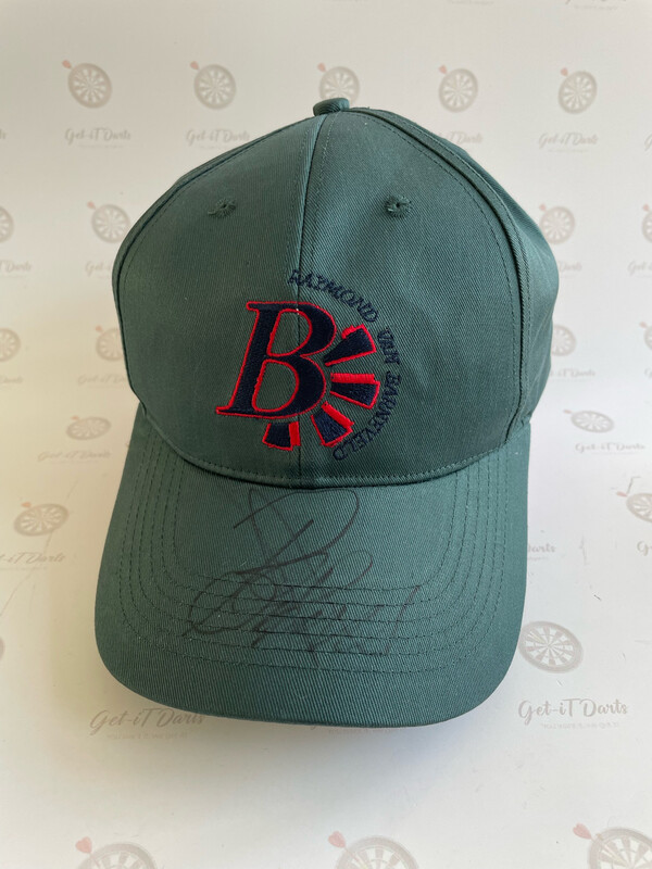 Raymond van Barneveld Signed Brandstaf Cap 