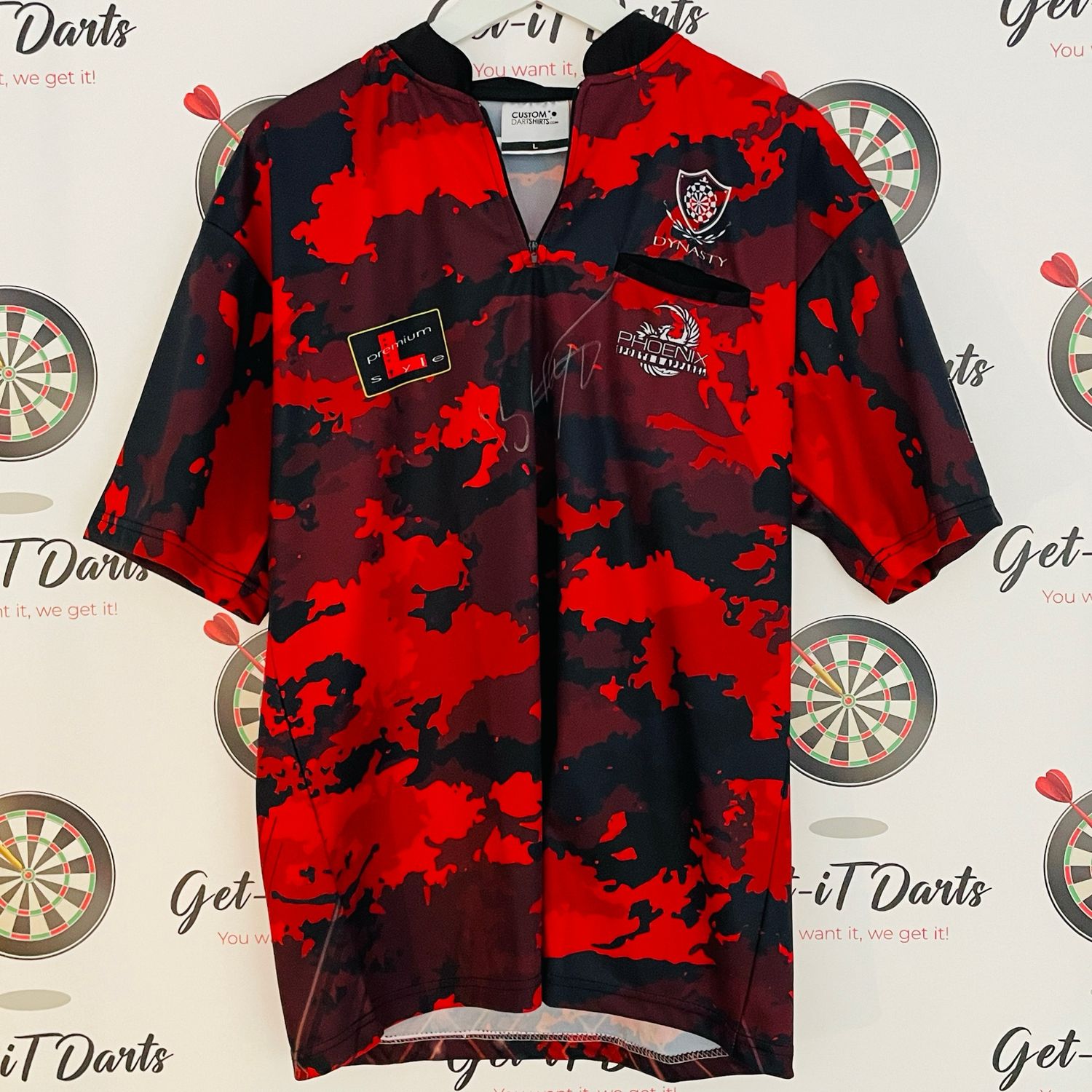Berry van Peer, Match Worn Shirt Berry van Peer, Match Worn Shirt