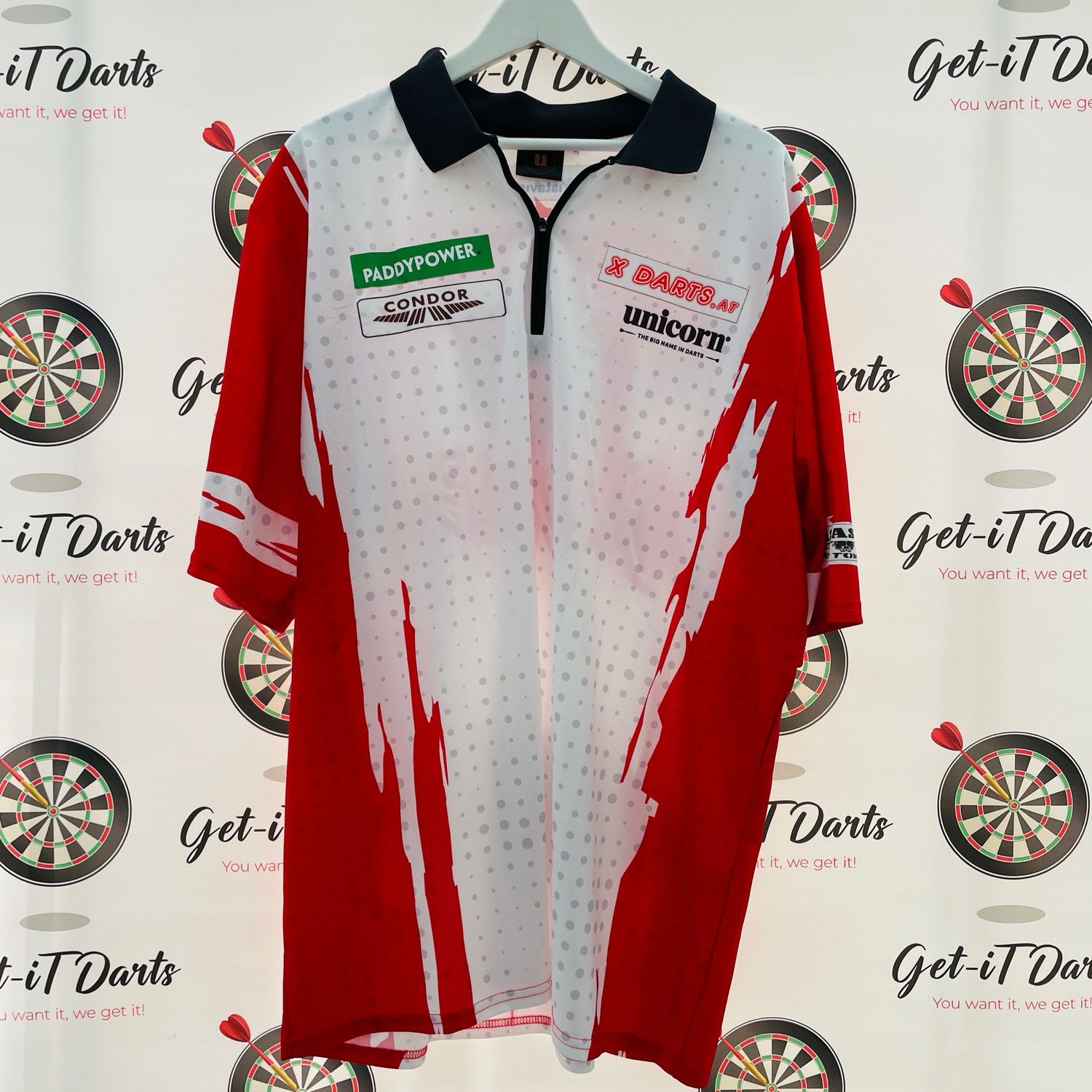 Mensur Suljovic Match Worn shirt World Championships 2024/25 Mensur Suljovic Match Worn shirt World Championships 2024/25