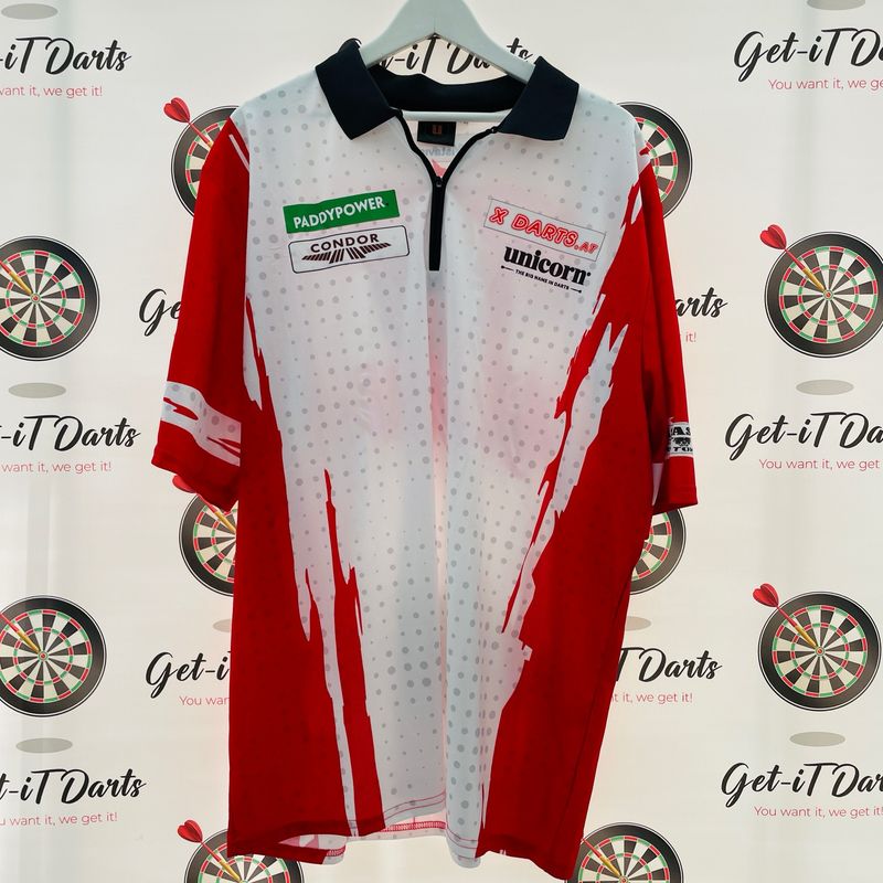 Mensur Suljovic Match Worn shirt World Championships 2024/25 Mensur Suljovic Match Worn shirt World Championships 2024/25