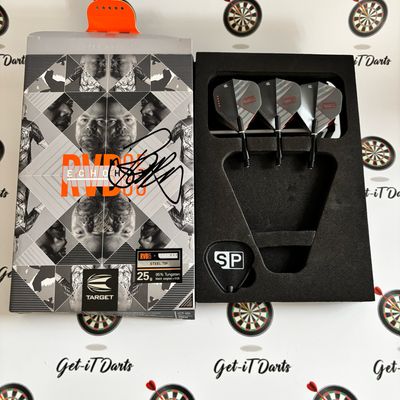 Raymond van Barneveld signed Darts Box 25 gram (no darts!!)