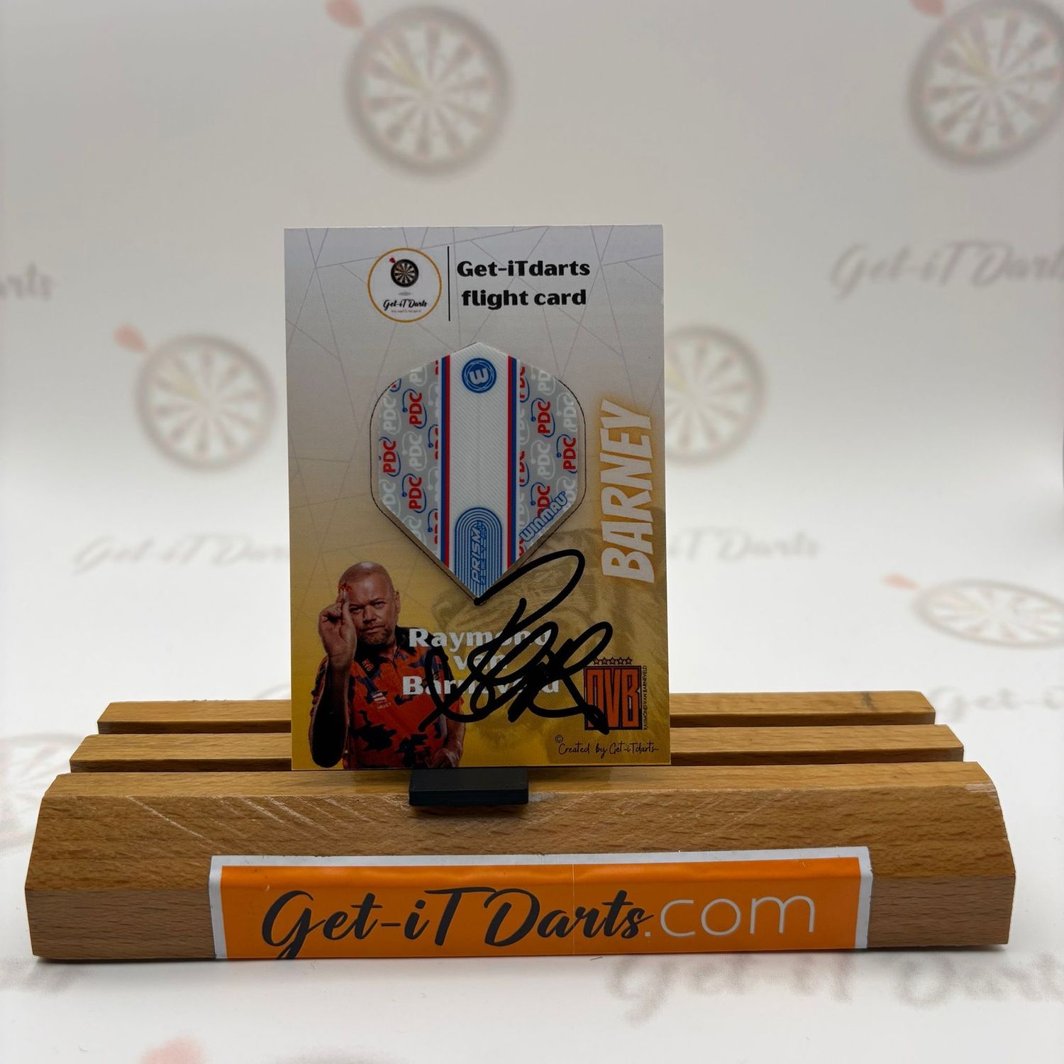 Raymond van Barneveld Flightcard PDC Raymond van Barneveld Flightcard PDC