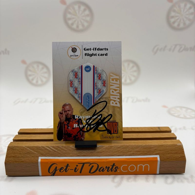 Raymond van Barneveld Flightcard PDC 