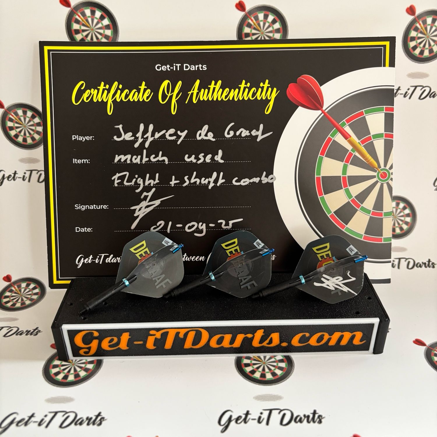 Jeffrey de Graaf, match used Setup K-Flex