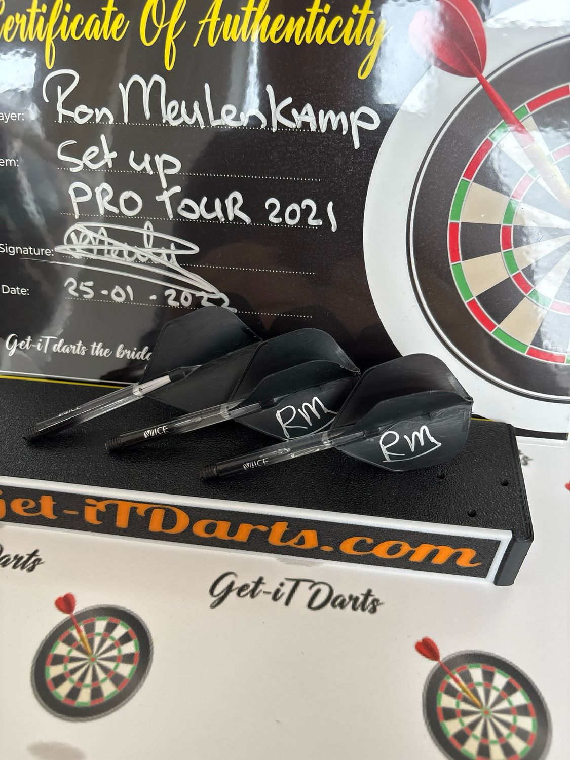 Ron Meulenkamp match used Setup pro tour 2021