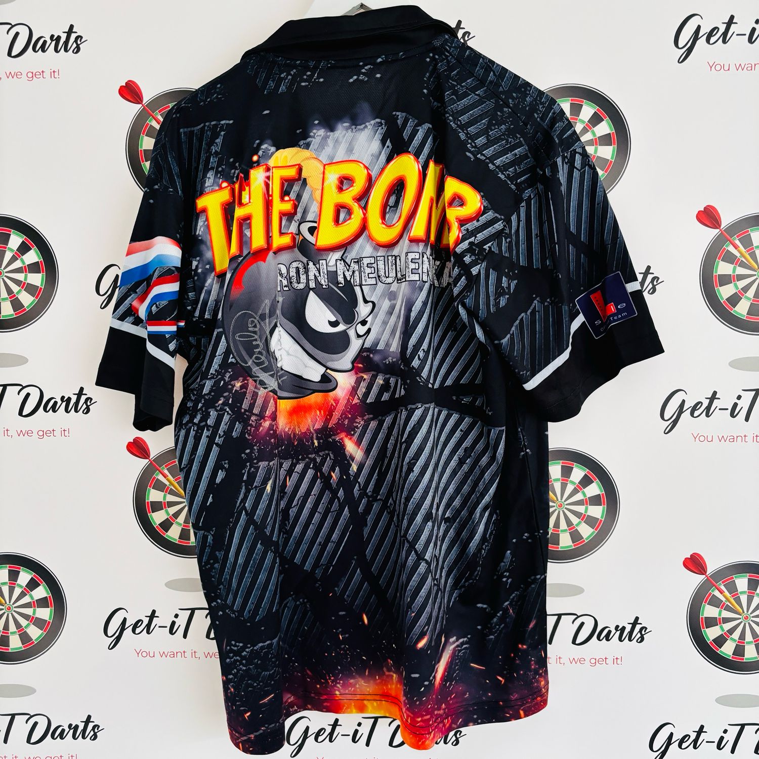 Ron Meulenkamp, match used shirt 2024 Ron Meulenkamp, match used shirt 2024