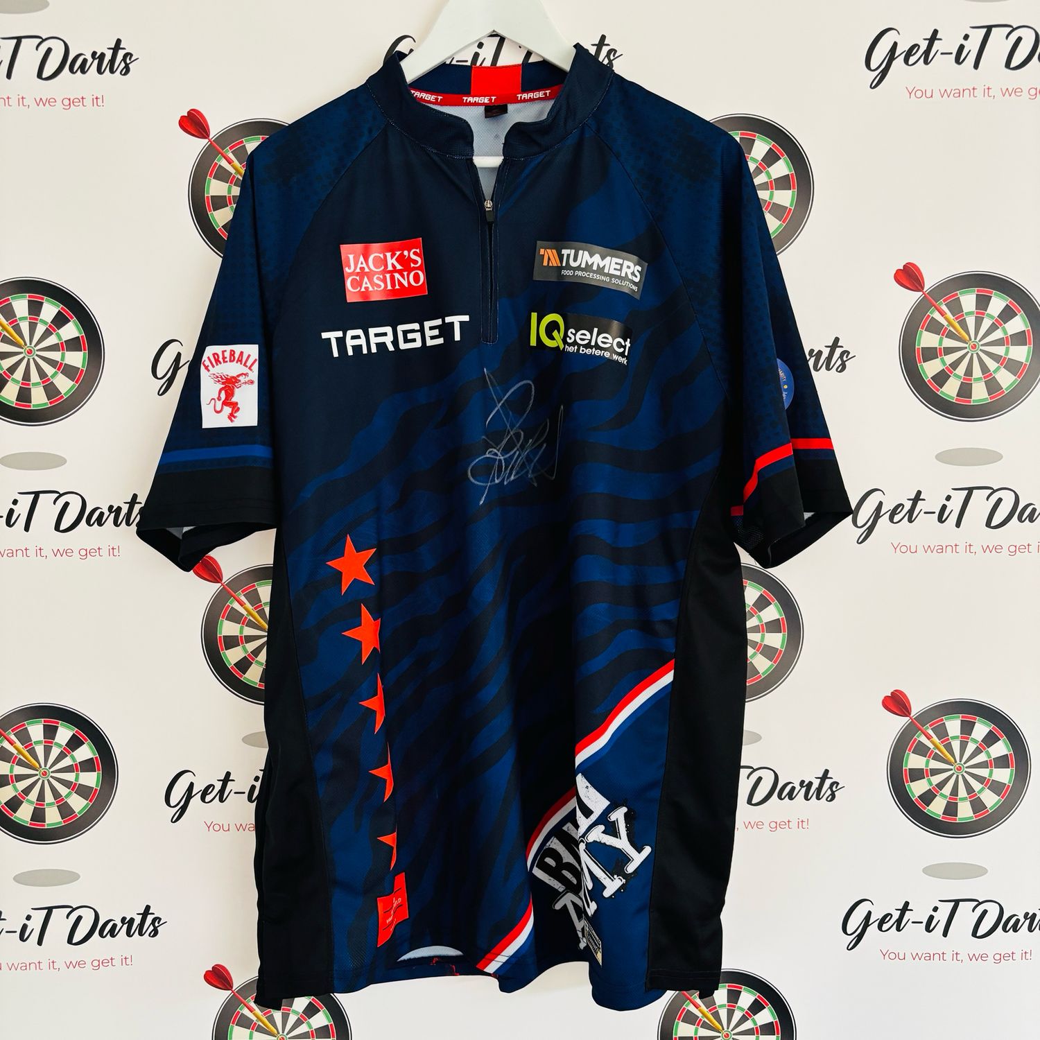 Raymond van Barneveld, Match Worn Shirt, World Series Finals vs Price