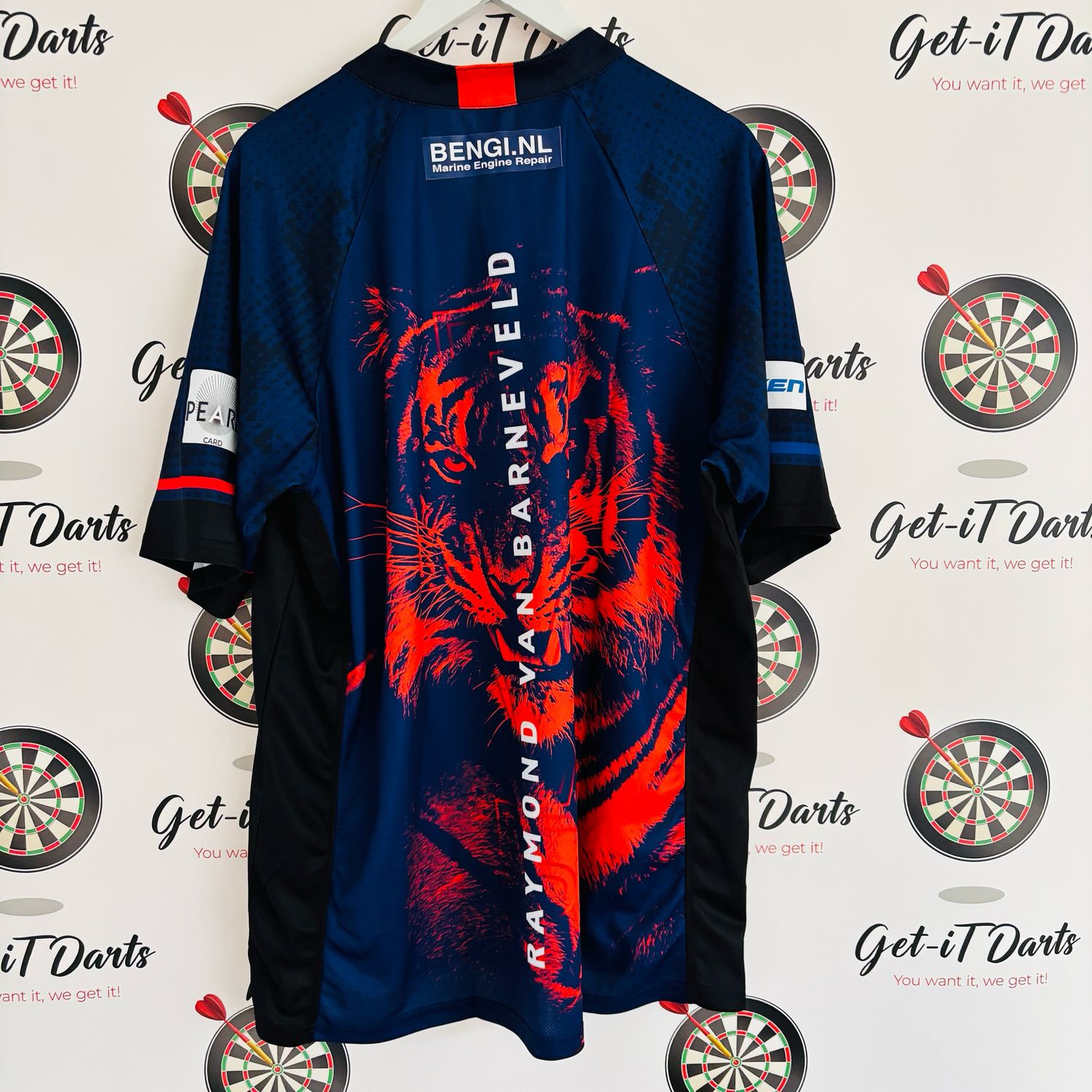 Raymond van Barneveld, Match Worn Shirt, Replica