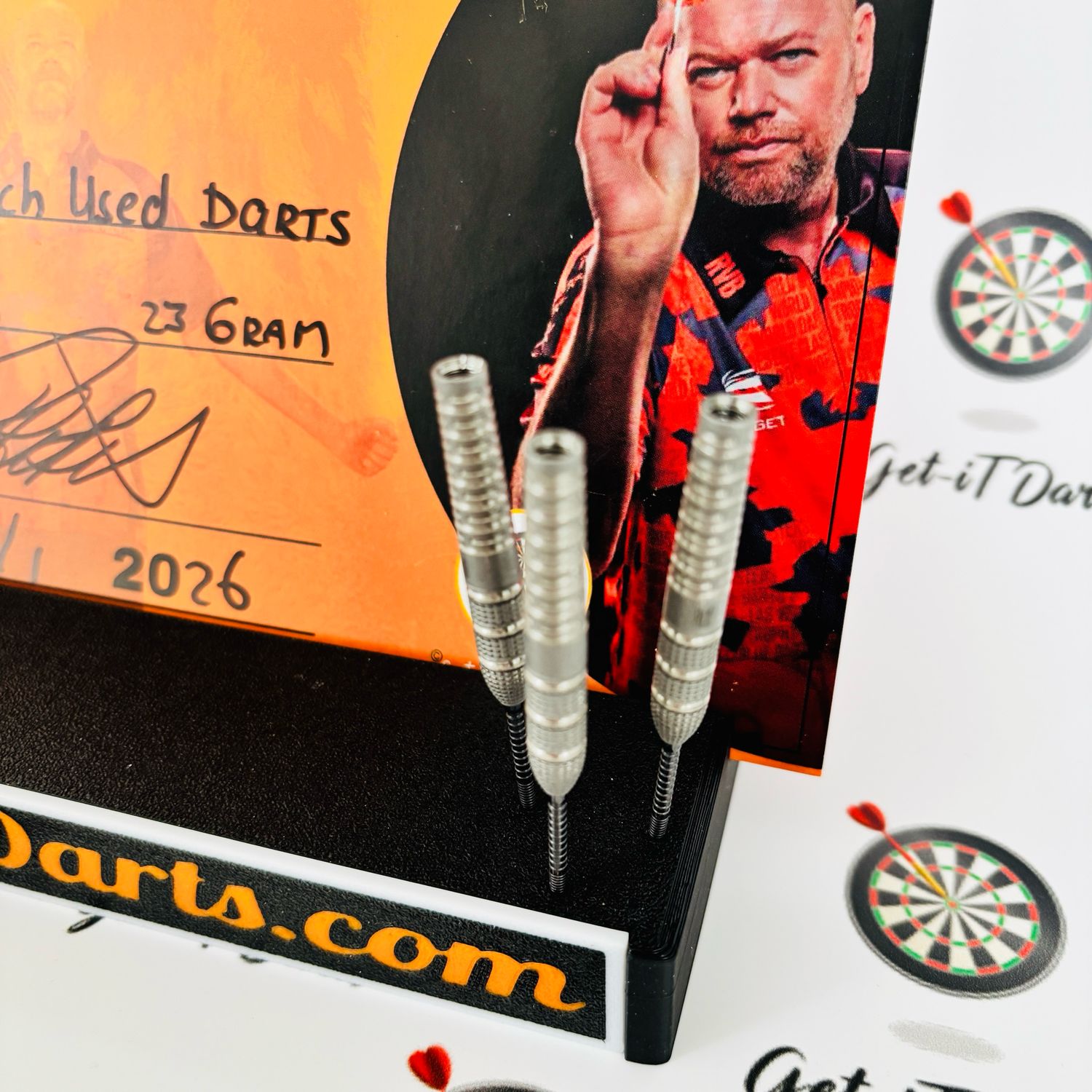 Raymond van Barneveld, Match used darts 2025