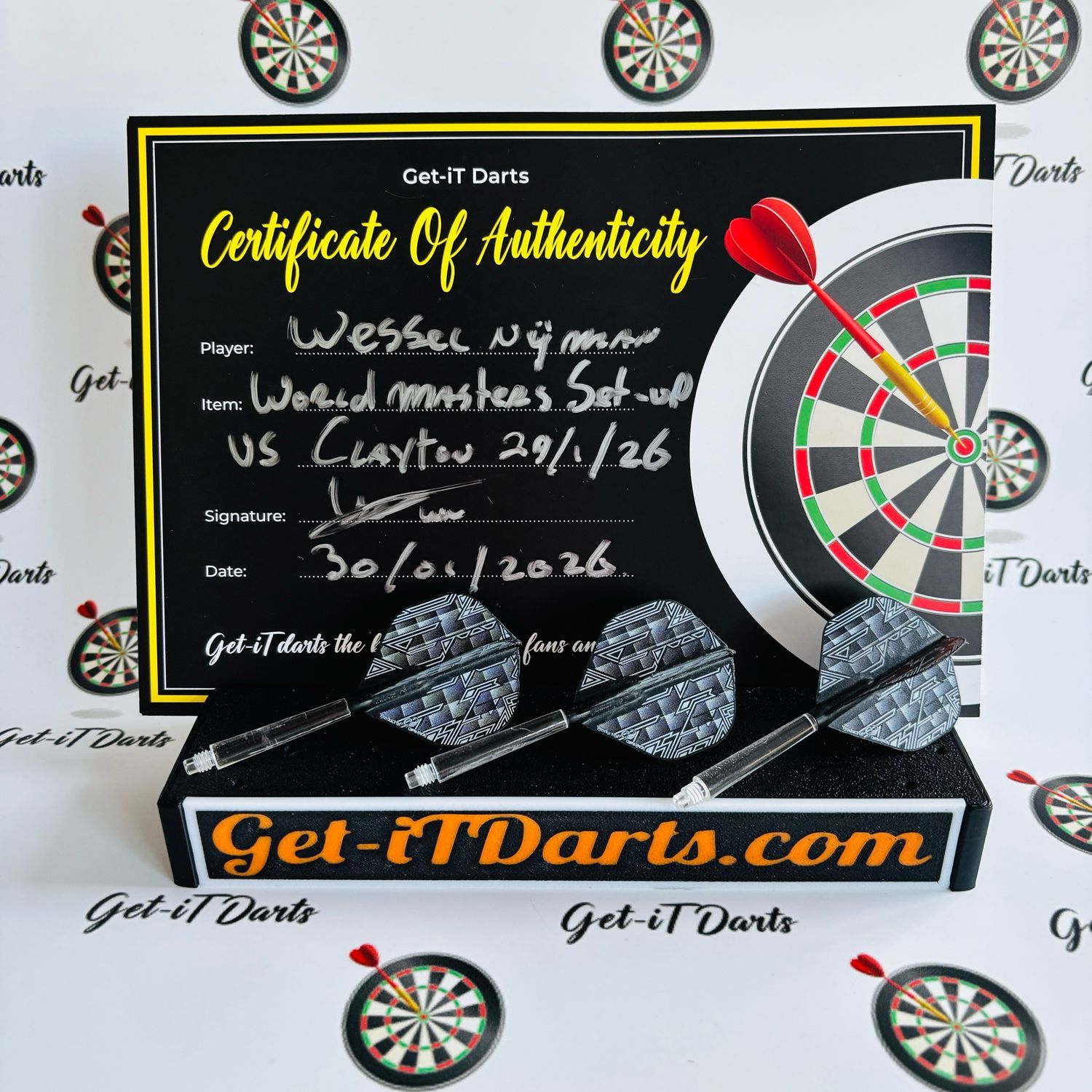 Wessel Nijman, match used setup, vs Clayton, WWM 2026