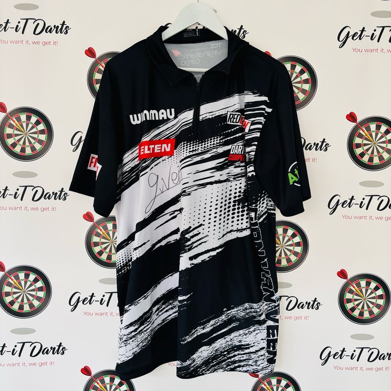 Gian van Veen, match worn shirt vs Nathan Aspinall, WWM 2026