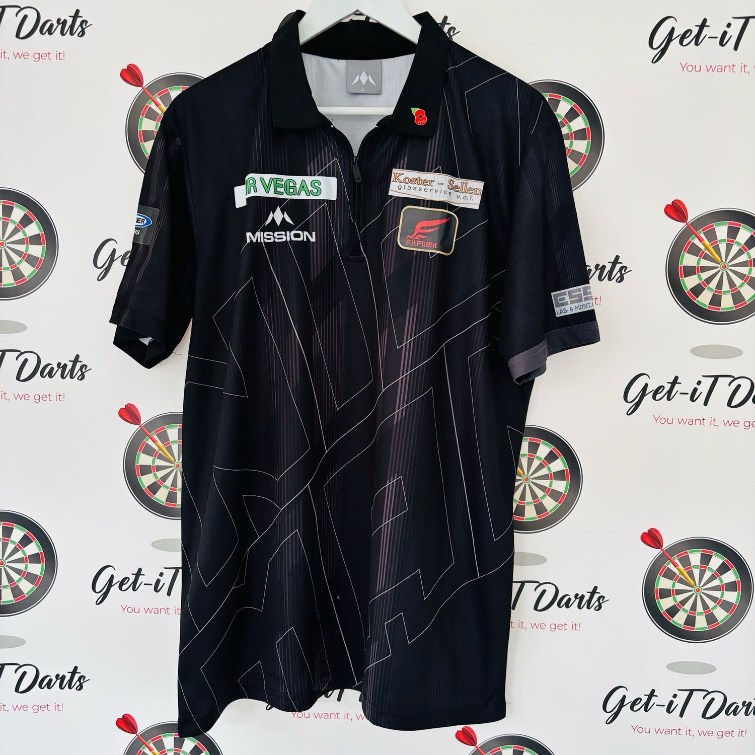 Wessel Nijman, match worn shirt vs Josh Rock, GSOD 2025
