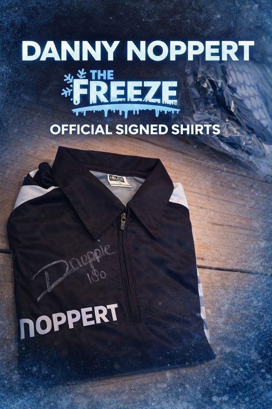 Danny Noppert, official game shirt, replica, XL, Signed 