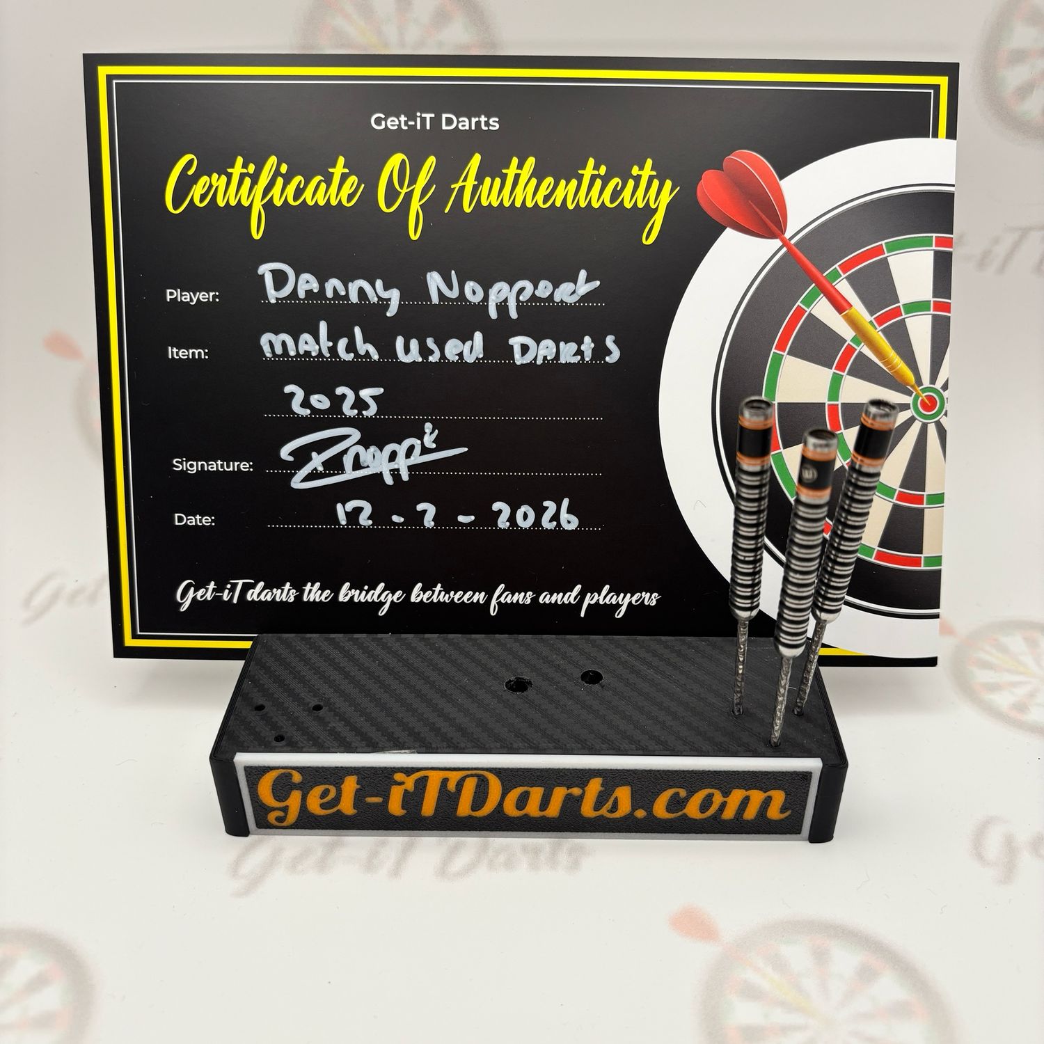 Danny Noppert, match used darts season 2025