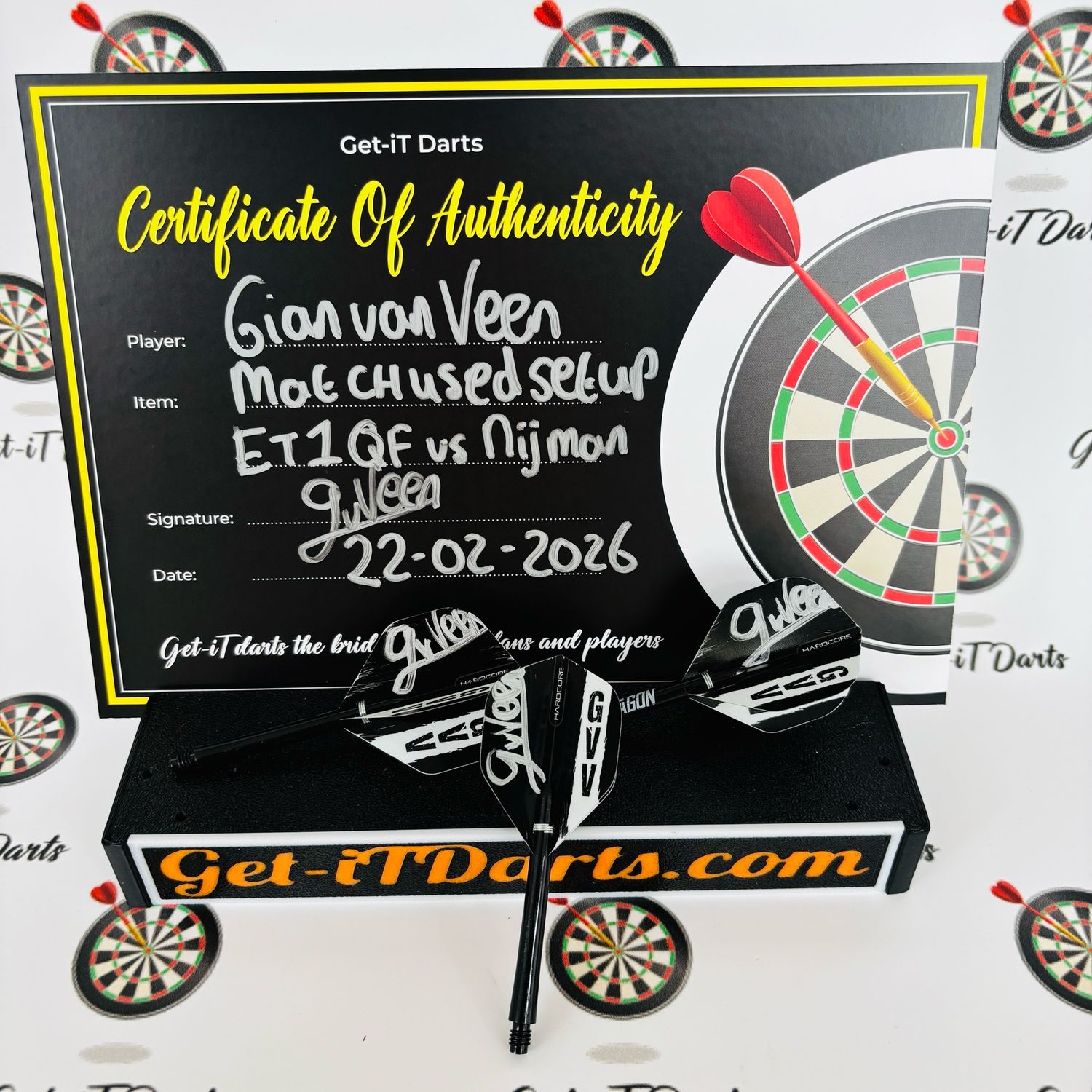 Gian van Veen, match used Setup, ET 1 vs Wessel Nijman