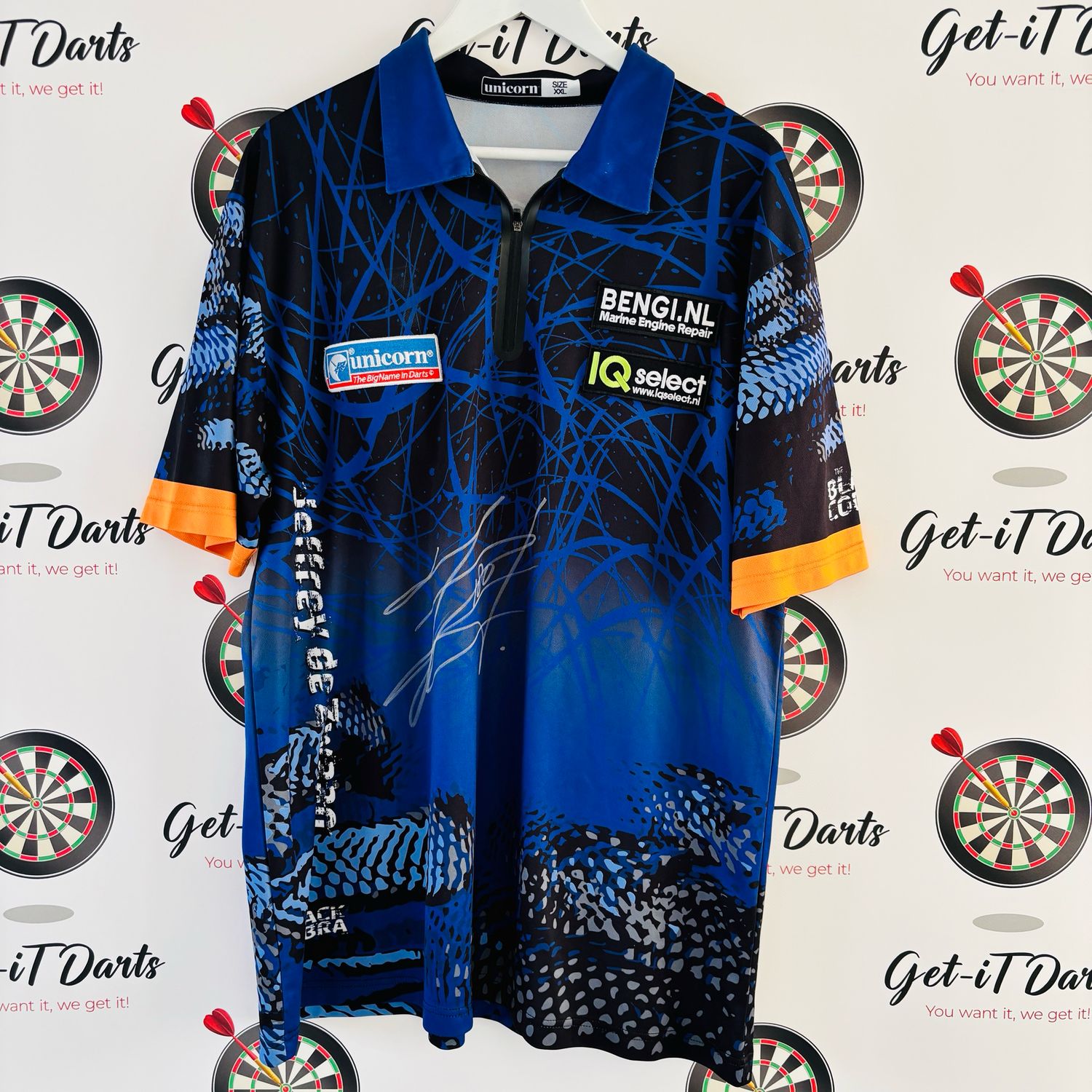 Jeffrey de Zwaan, match worn shirt, Eurotour Austria