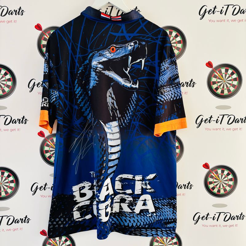 Jeffrey de Zwaan, match worn shirt, Eurotour Rosmalen 