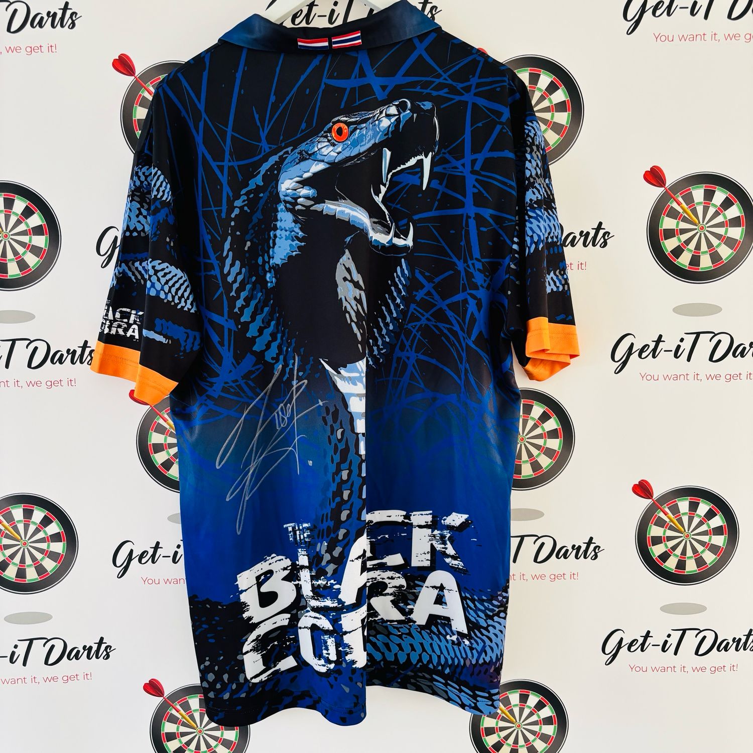 Jeffrey de Zwaan, match worn shirt, World Championships 